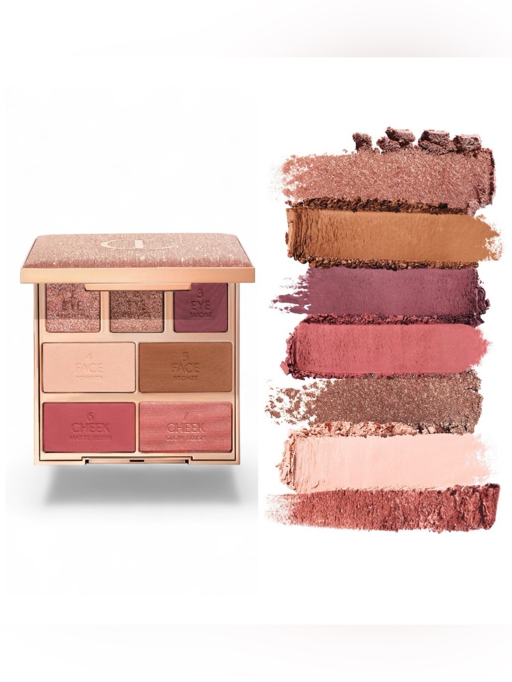 Charlotte Tilbury Instant Look In A Palette in Dreamy Bronzed Beauty. NEW